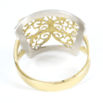 18kyw Butterfly Ring - Image 5