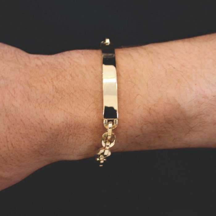 Hermes I.D. Yellow 18k Elo Bracelet - Image 2