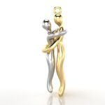 Valentine White and Yellow Gold 18k