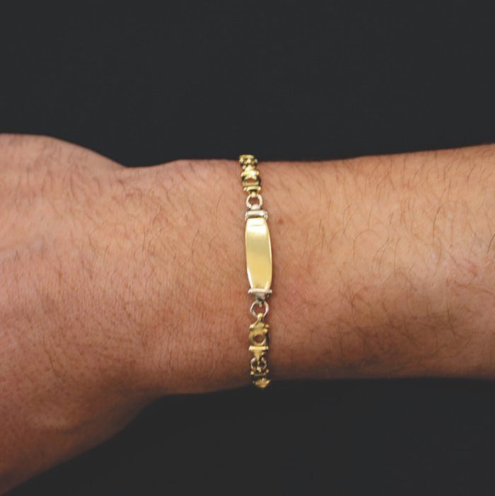 Bracelet With I.D. 18k Gold - Image 3