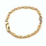Bracelet With I.D. 18k Gold - Image 2